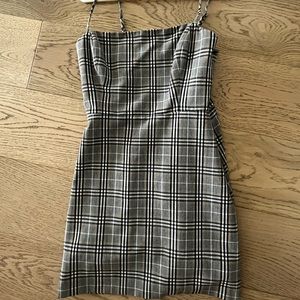 Wilfred Plaid Mini Dress